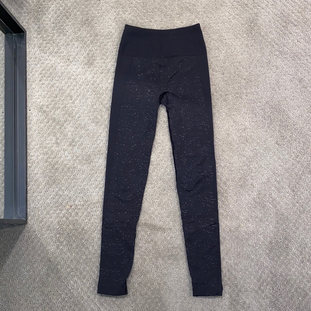 Black lululemon leggings size 2